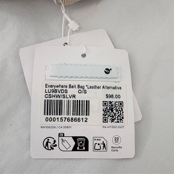 Lululemon | Everywhere Belt Bag Leather Alternative 1L | Cashew | NWT - Picture 12 of 12